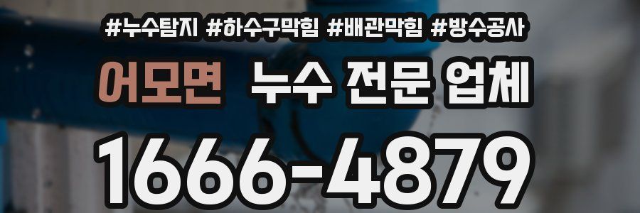 어모면 누수 전문 업체