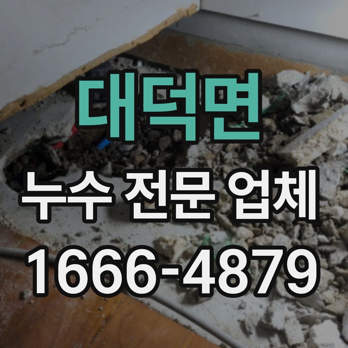 대덕면 누수 전문 업체