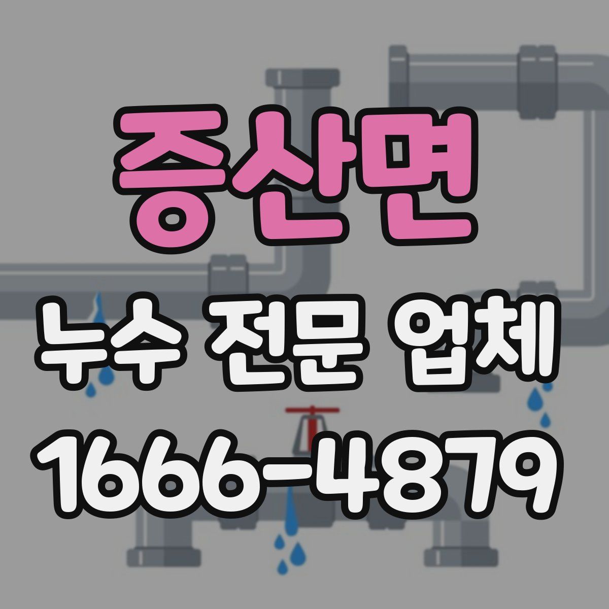 증산면 누수 전문 업체