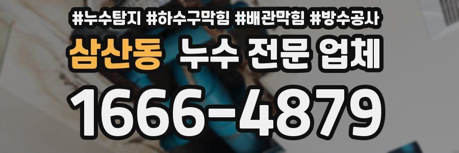 삼산동 누수 전문 업체