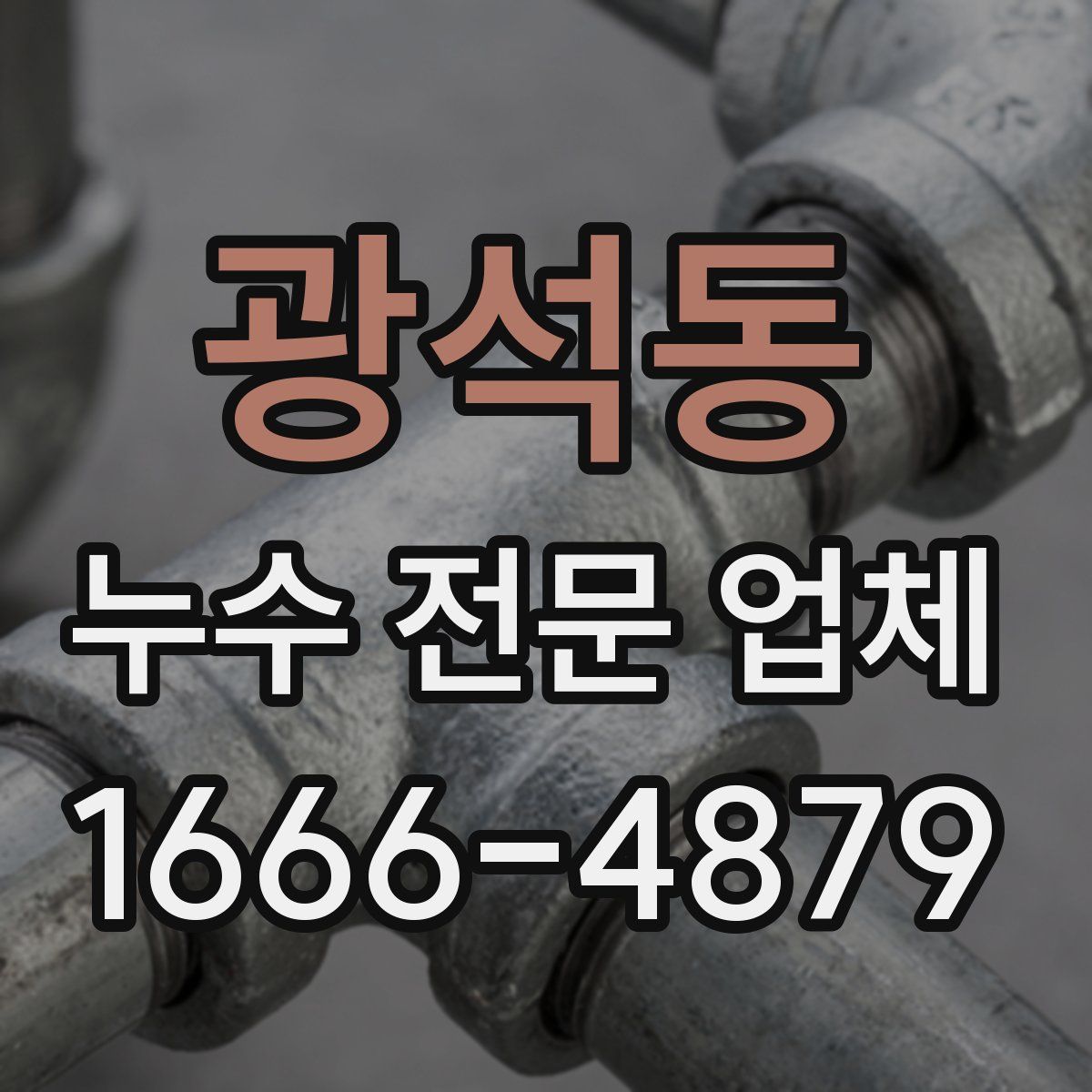 광석동 누수 전문 업체
