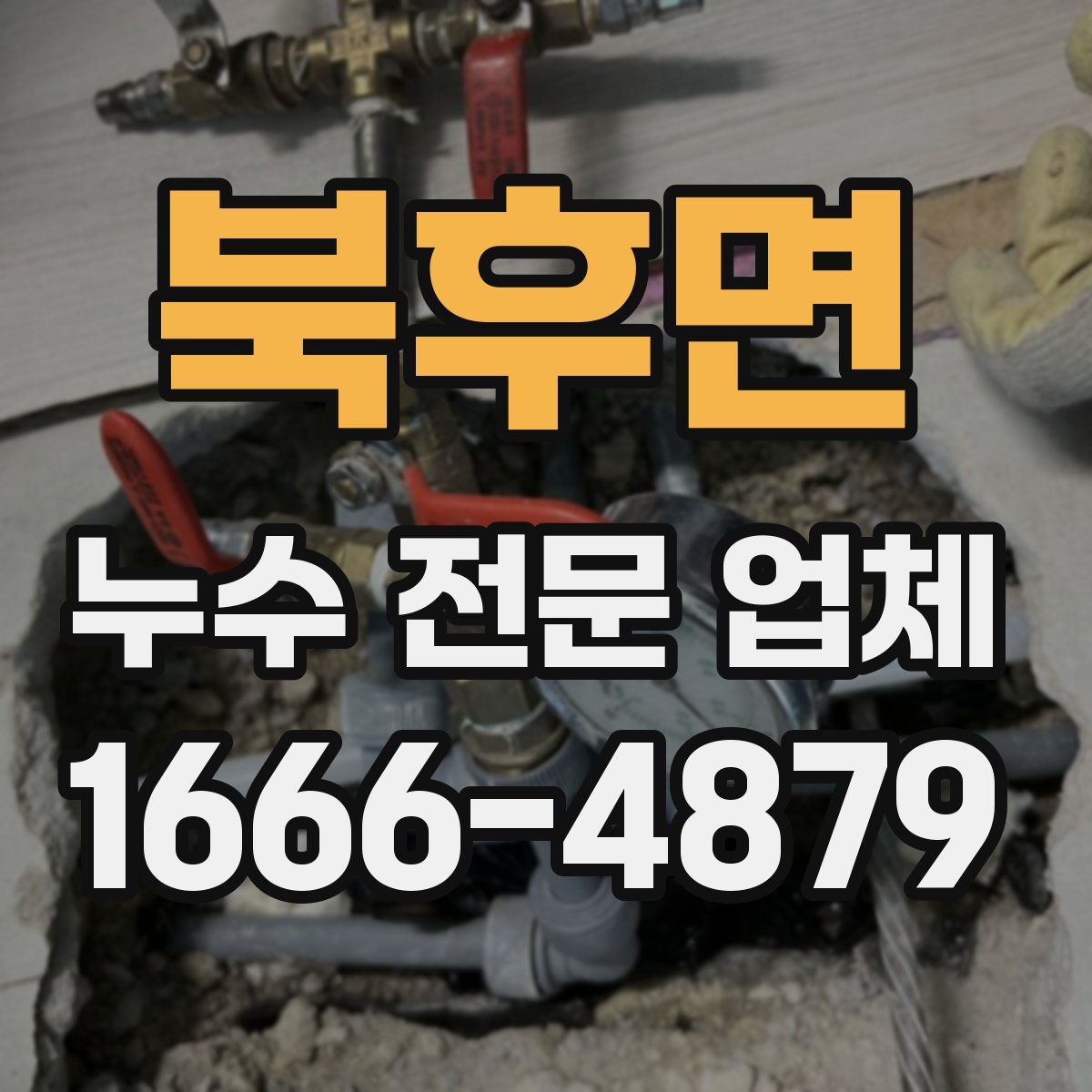 북후면 누수 전문 업체