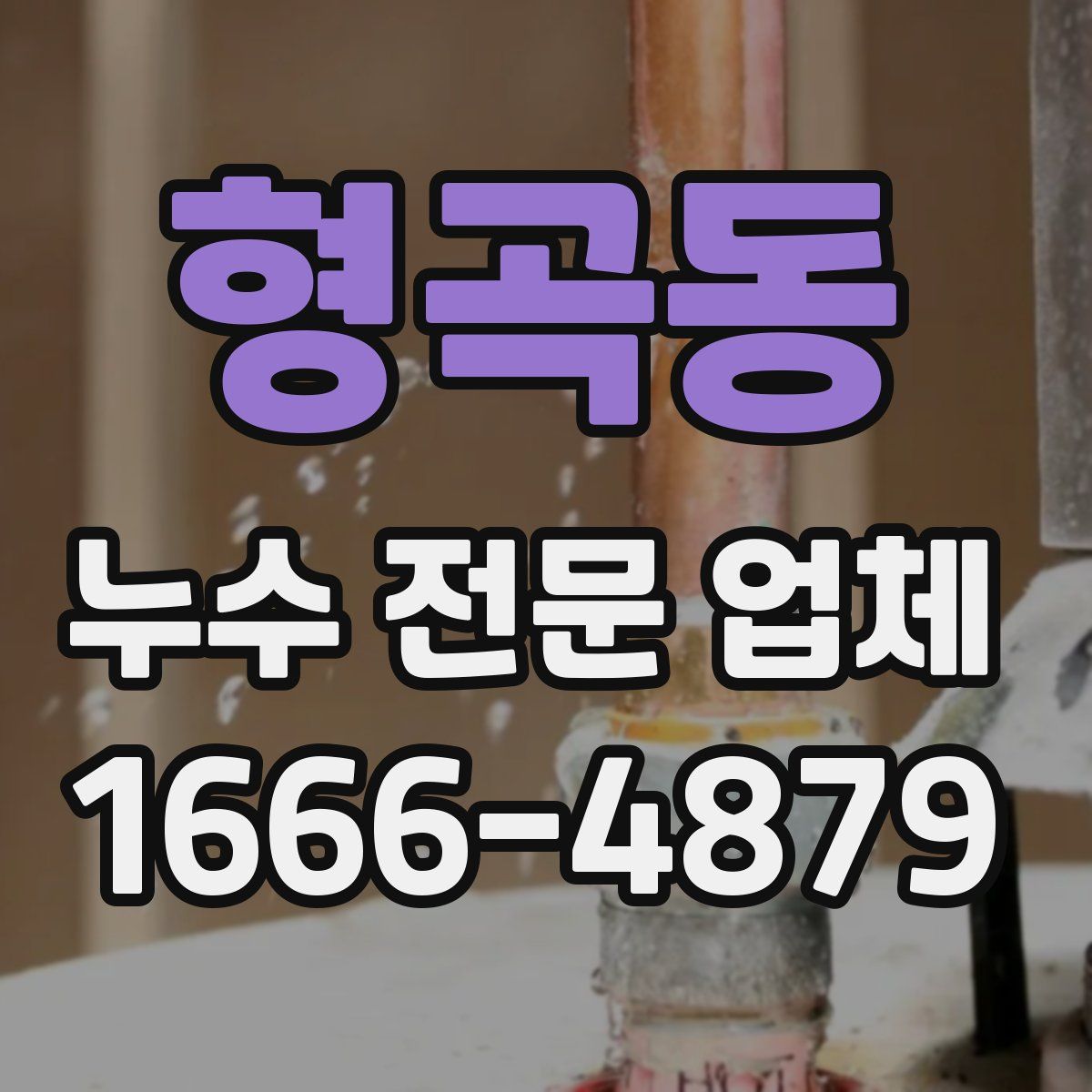 형곡동 누수 전문 업체