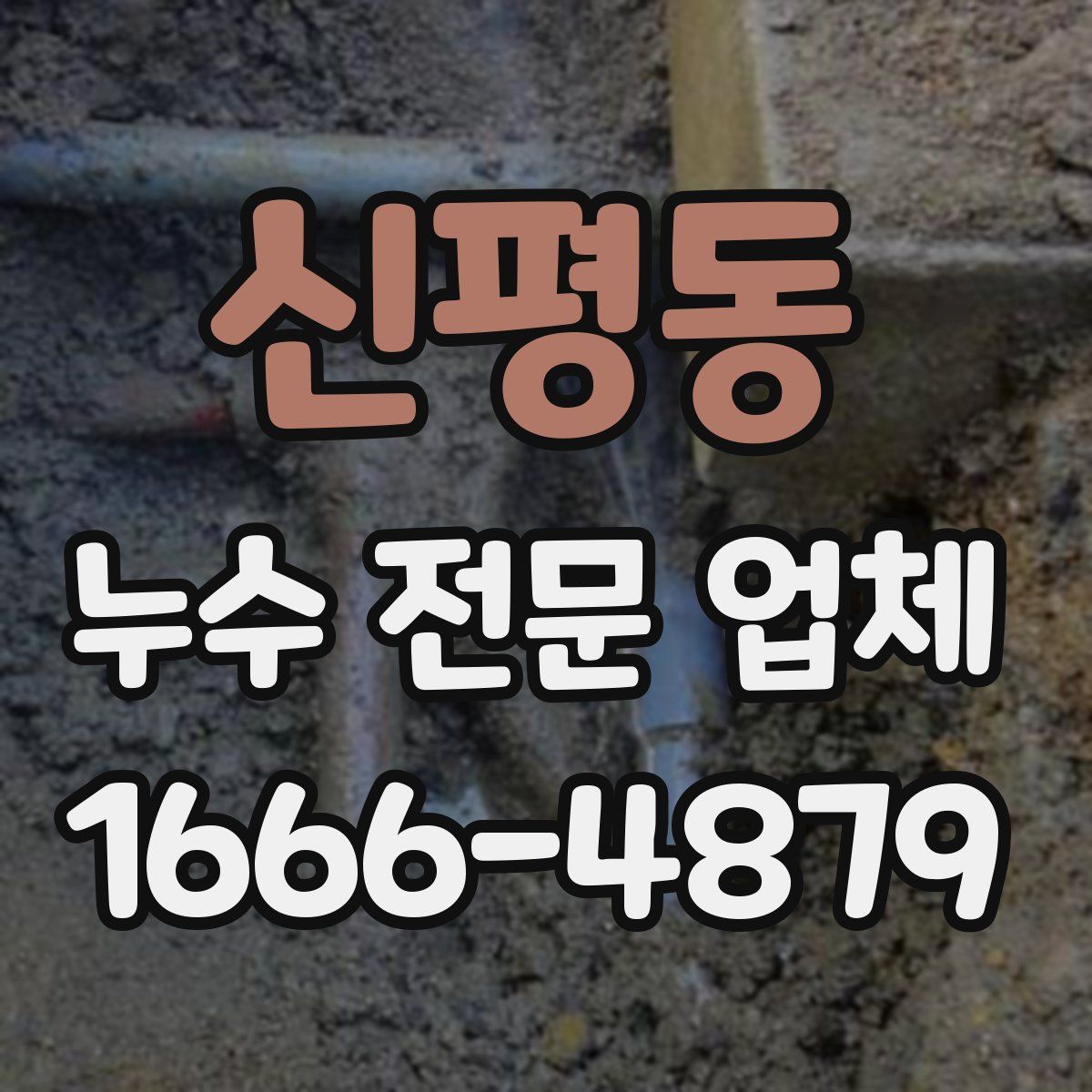 신평동 누수 전문 업체