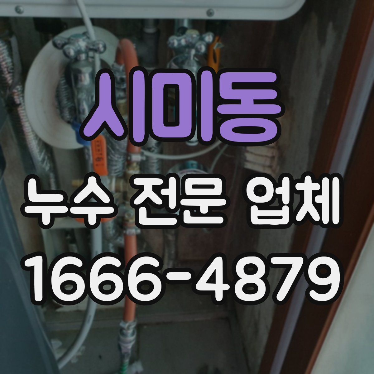 시미동 누수 전문 업체