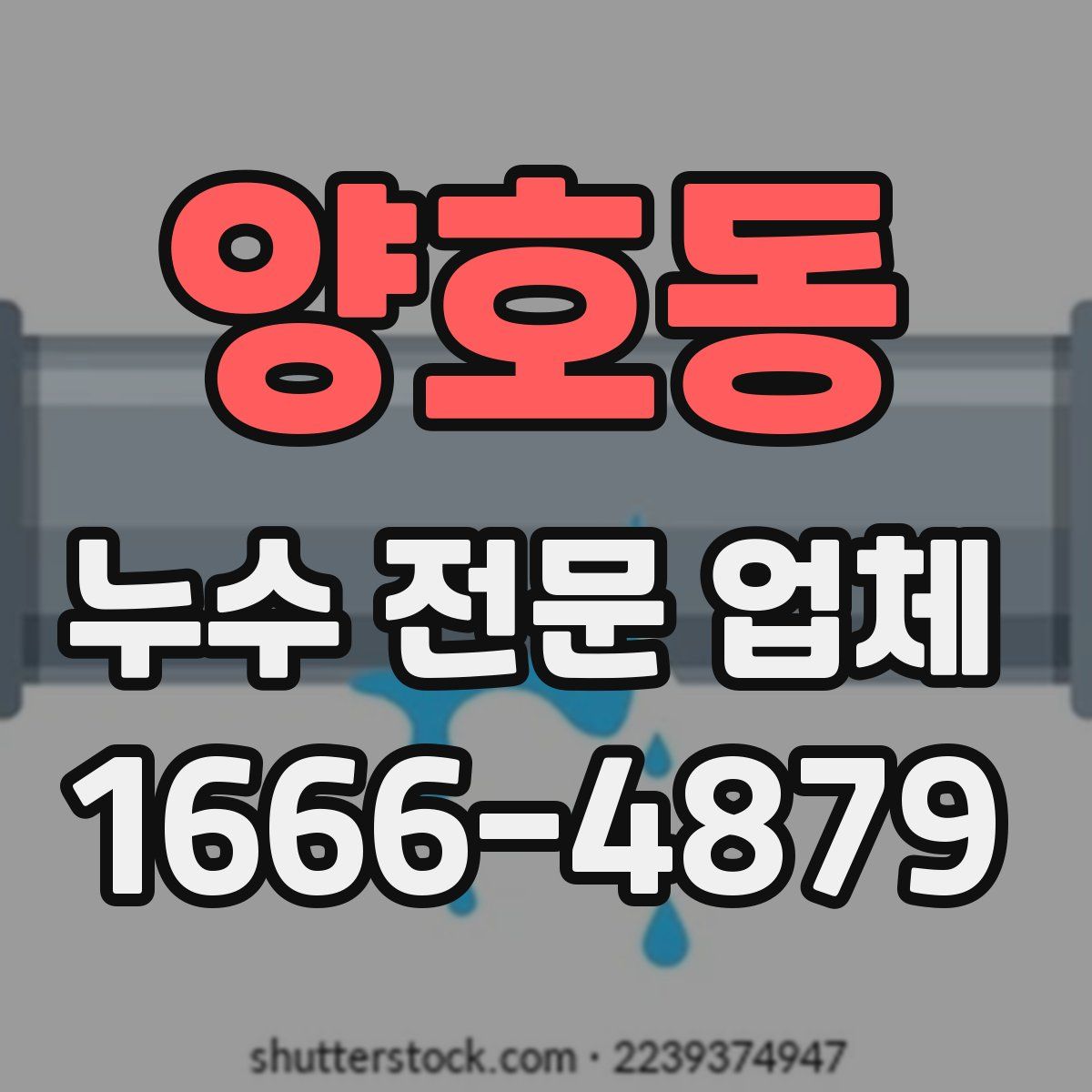 양호동 누수 전문 업체
