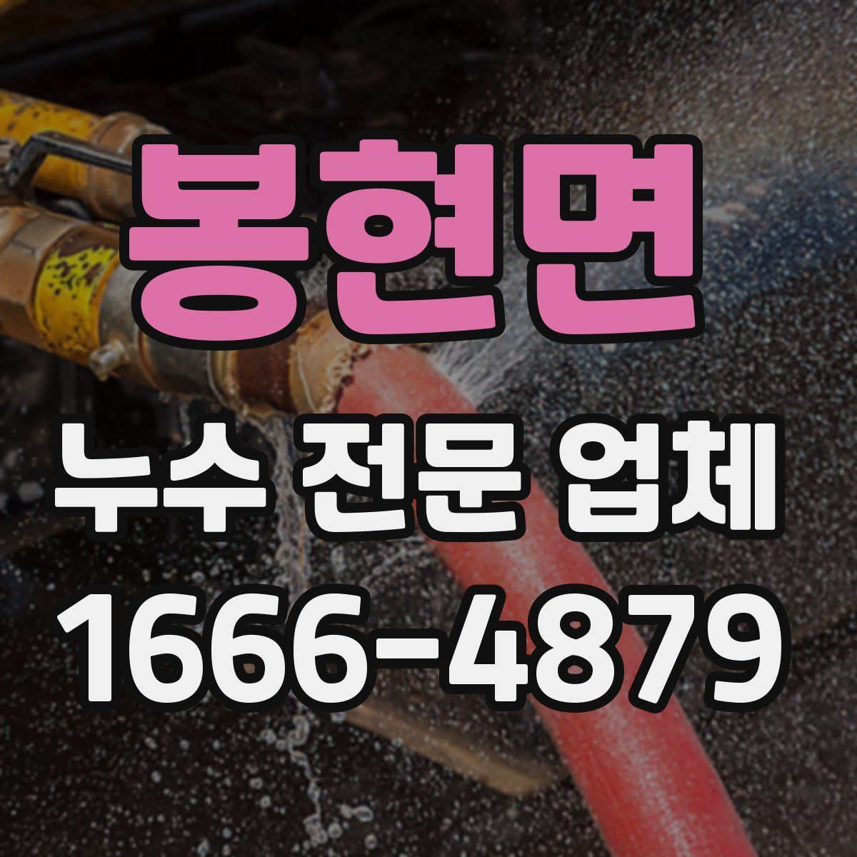 봉현면 누수 전문 업체