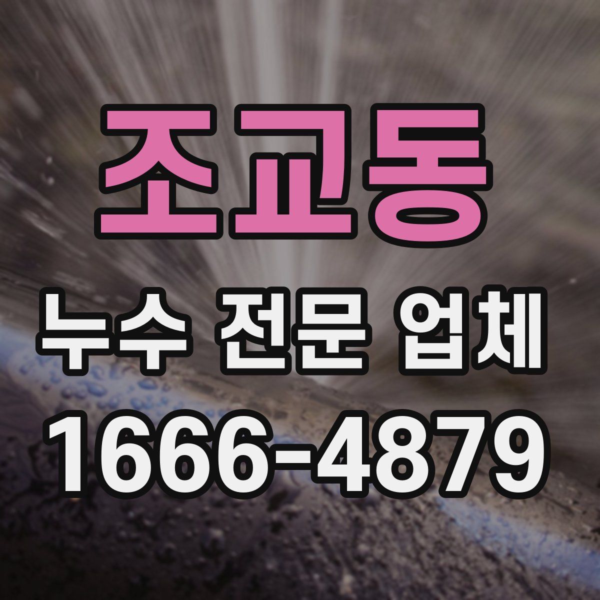 조교동 누수 전문 업체