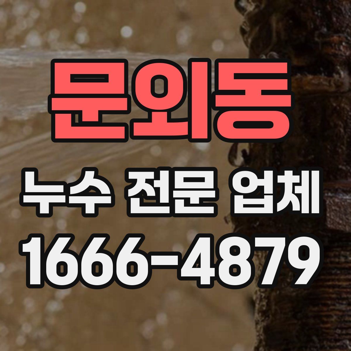 문외동 누수 전문 업체
