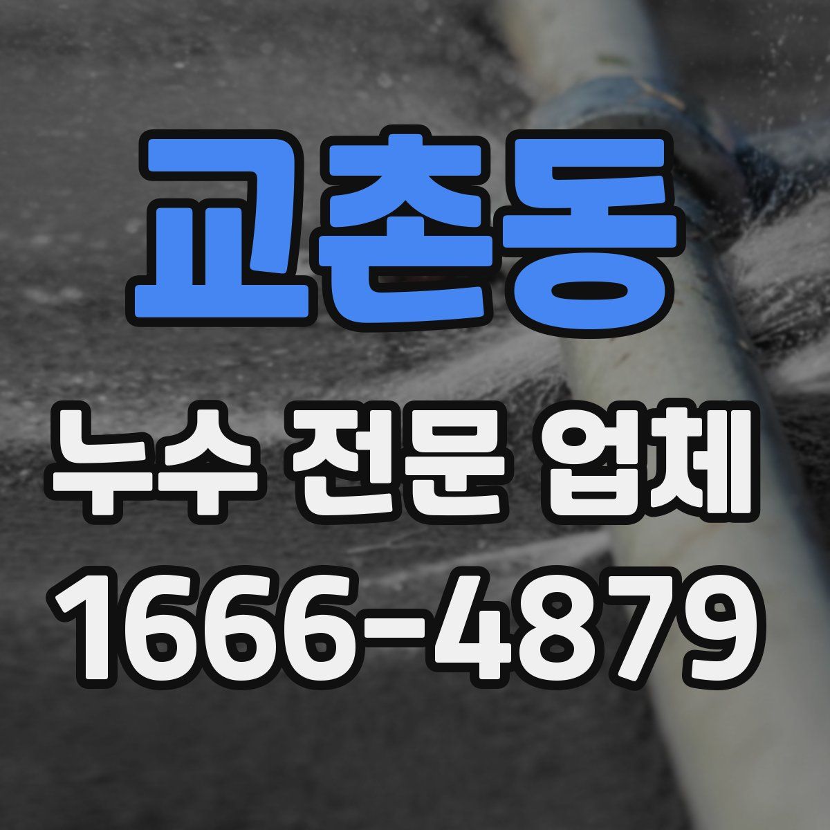 교촌동 누수 전문 업체