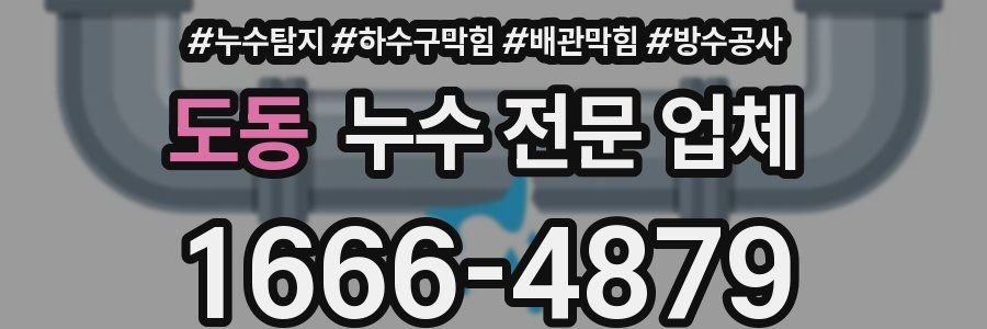 도동 누수 전문 업체