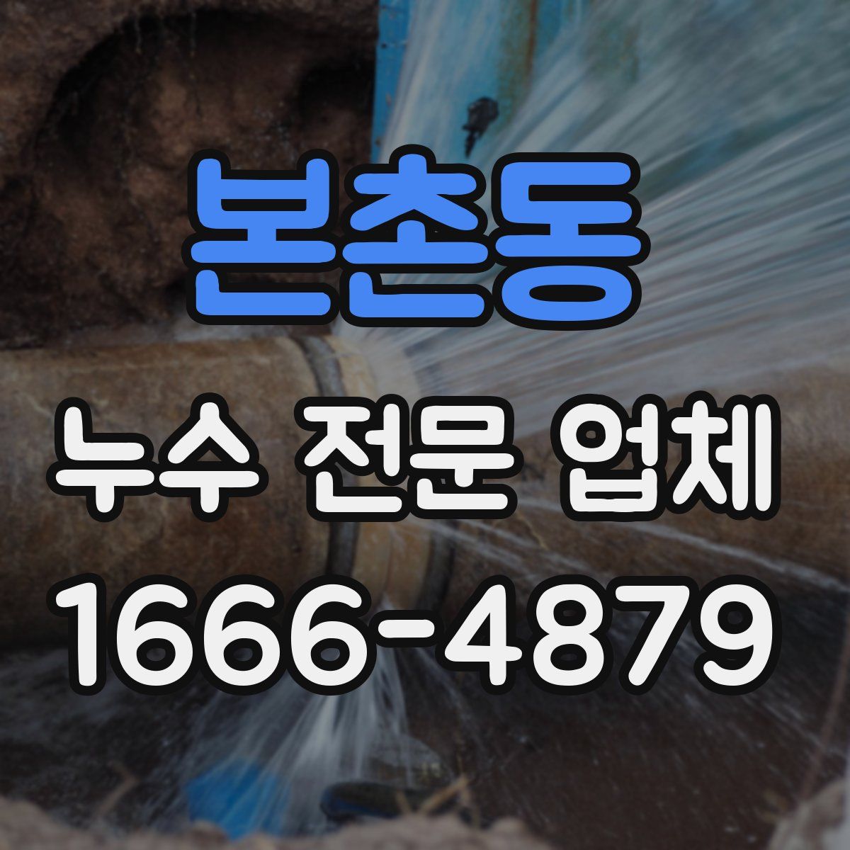 본촌동 누수 전문 업체