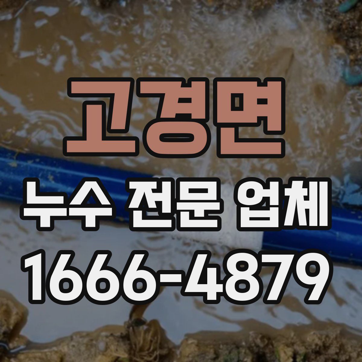 고경면 누수 전문 업체