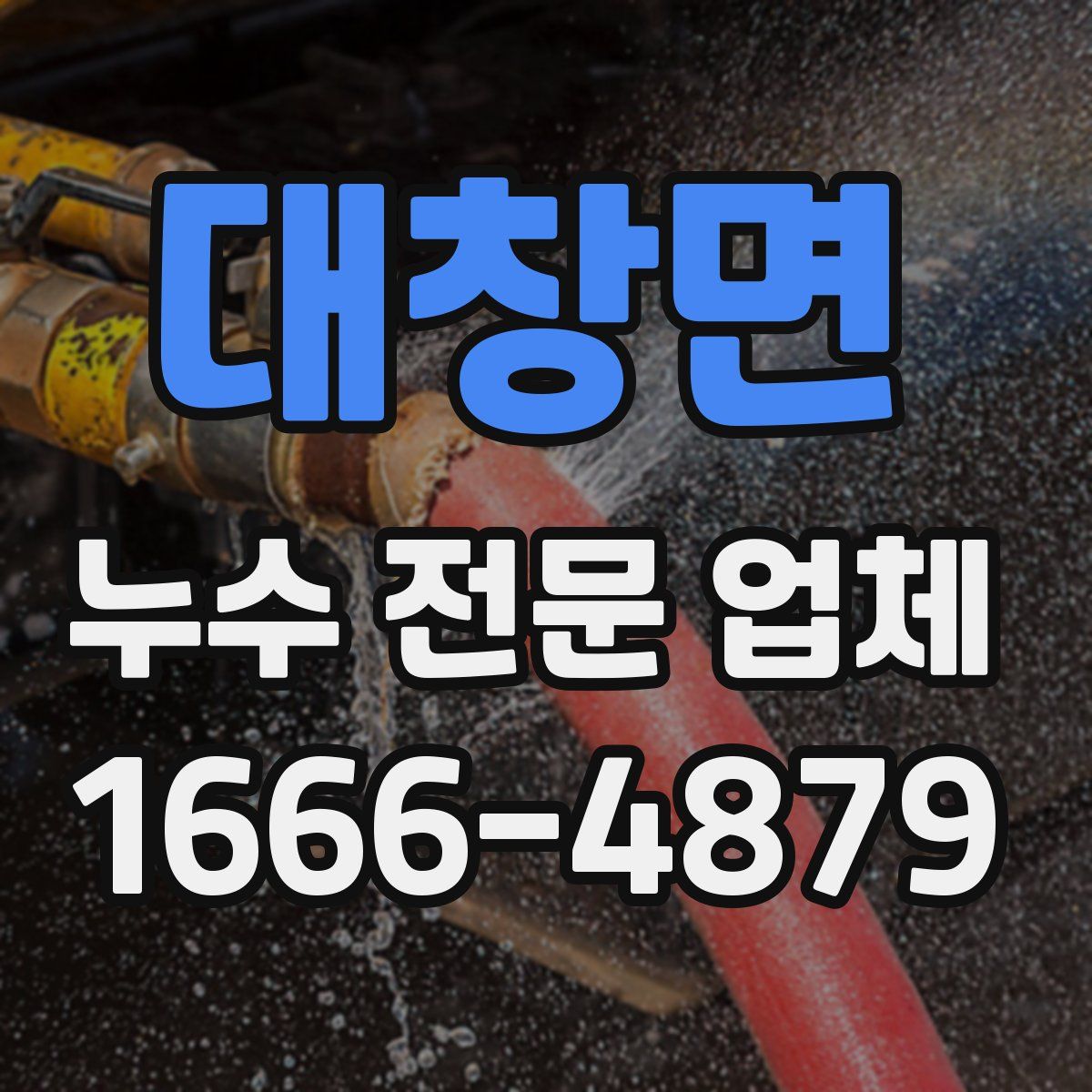 대창면 누수 전문 업체