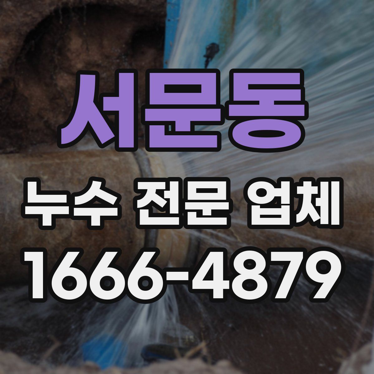 서문동 누수 전문 업체