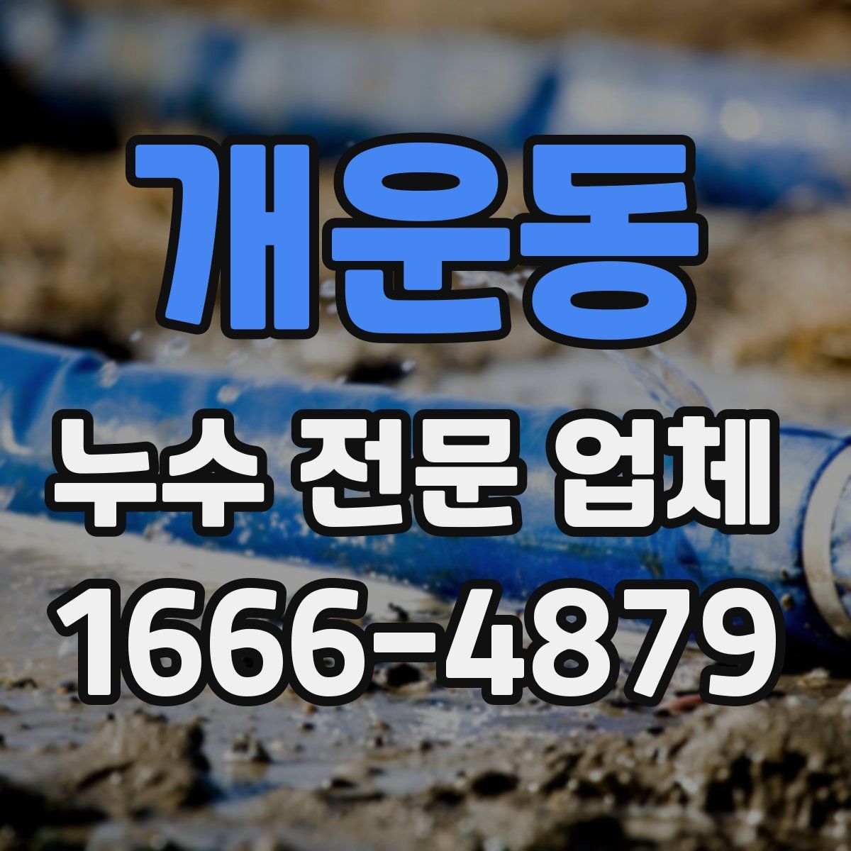 개운동 누수 전문 업체