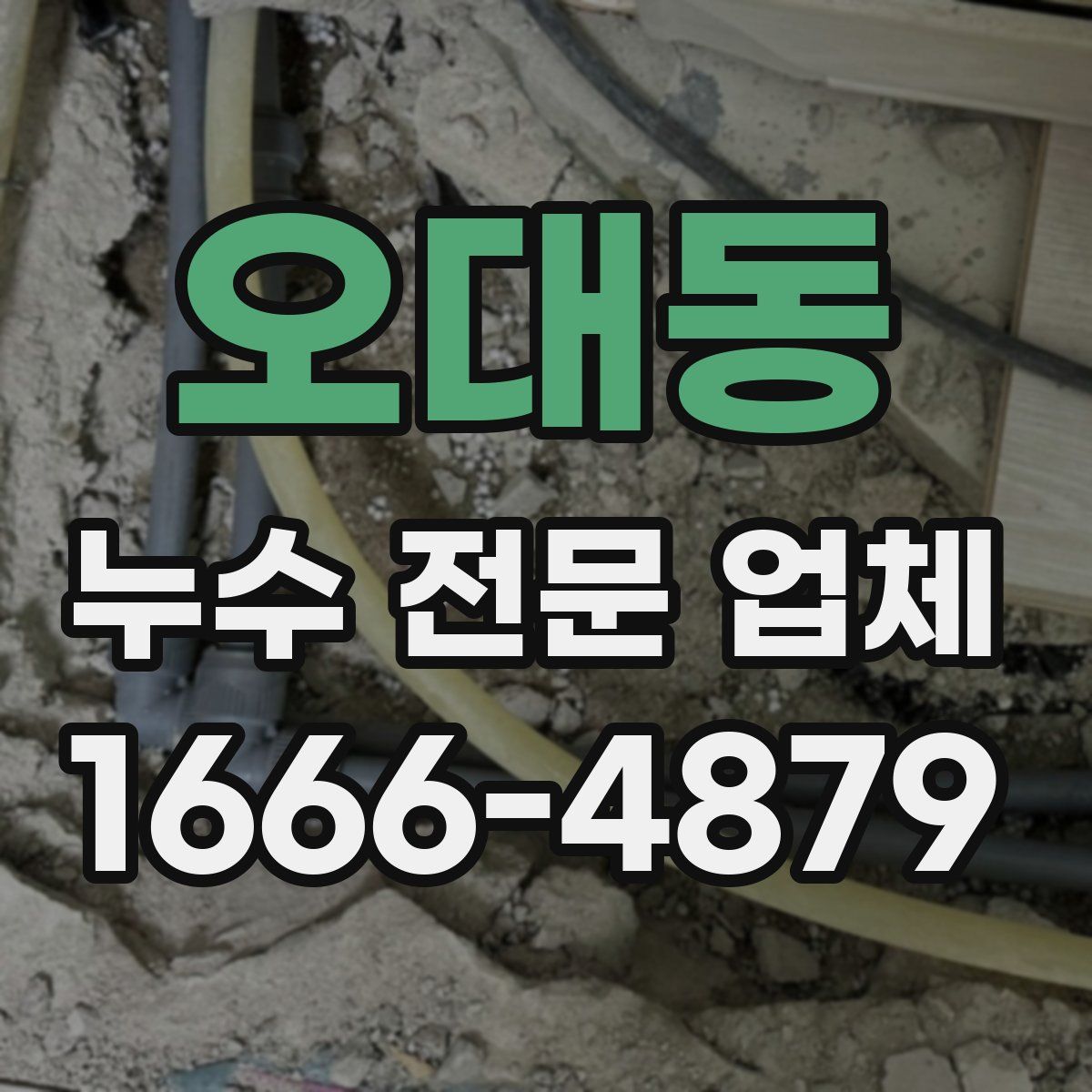 오대동 누수 전문 업체