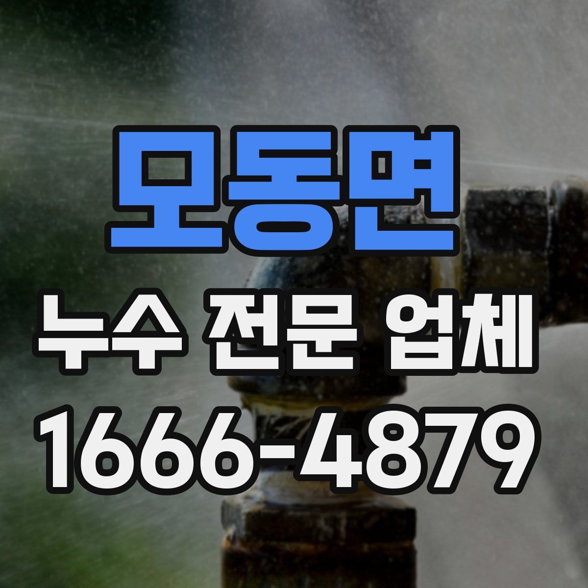 모동면 누수 전문 업체