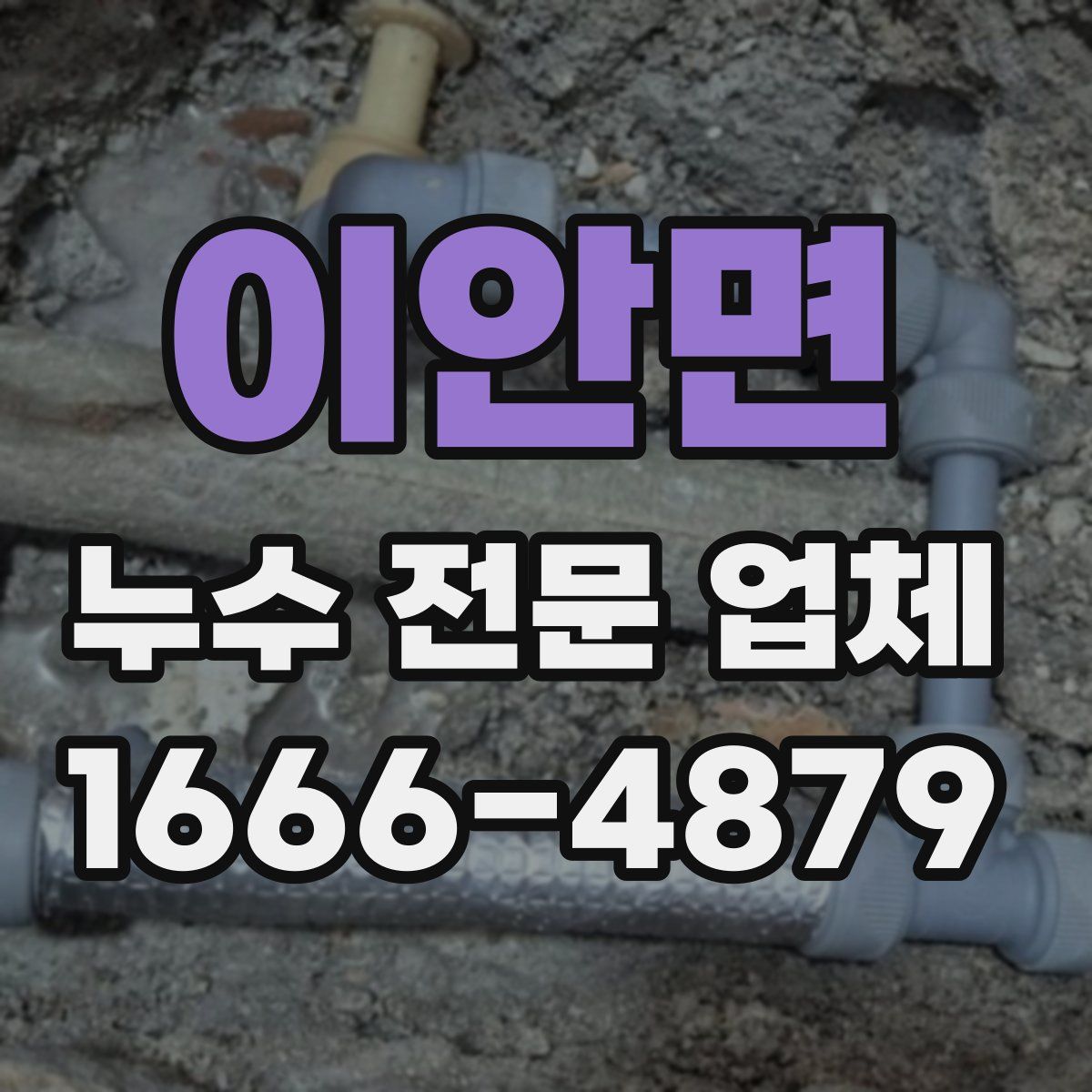 이안면 누수 전문 업체