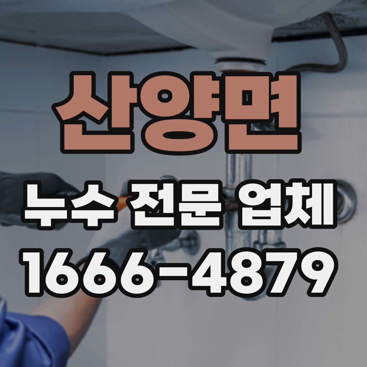 산양면 누수 전문 업체