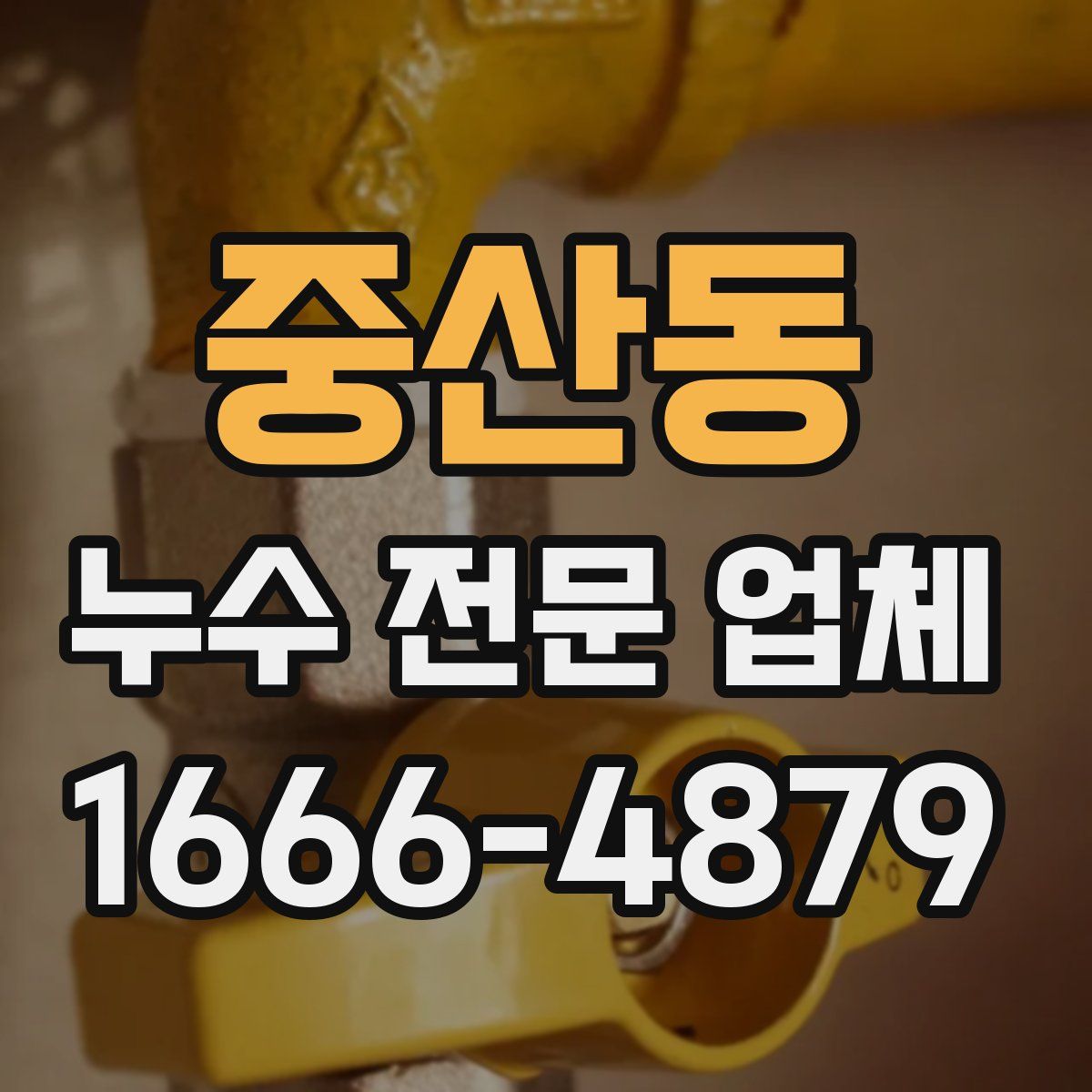 중산동 누수 전문 업체