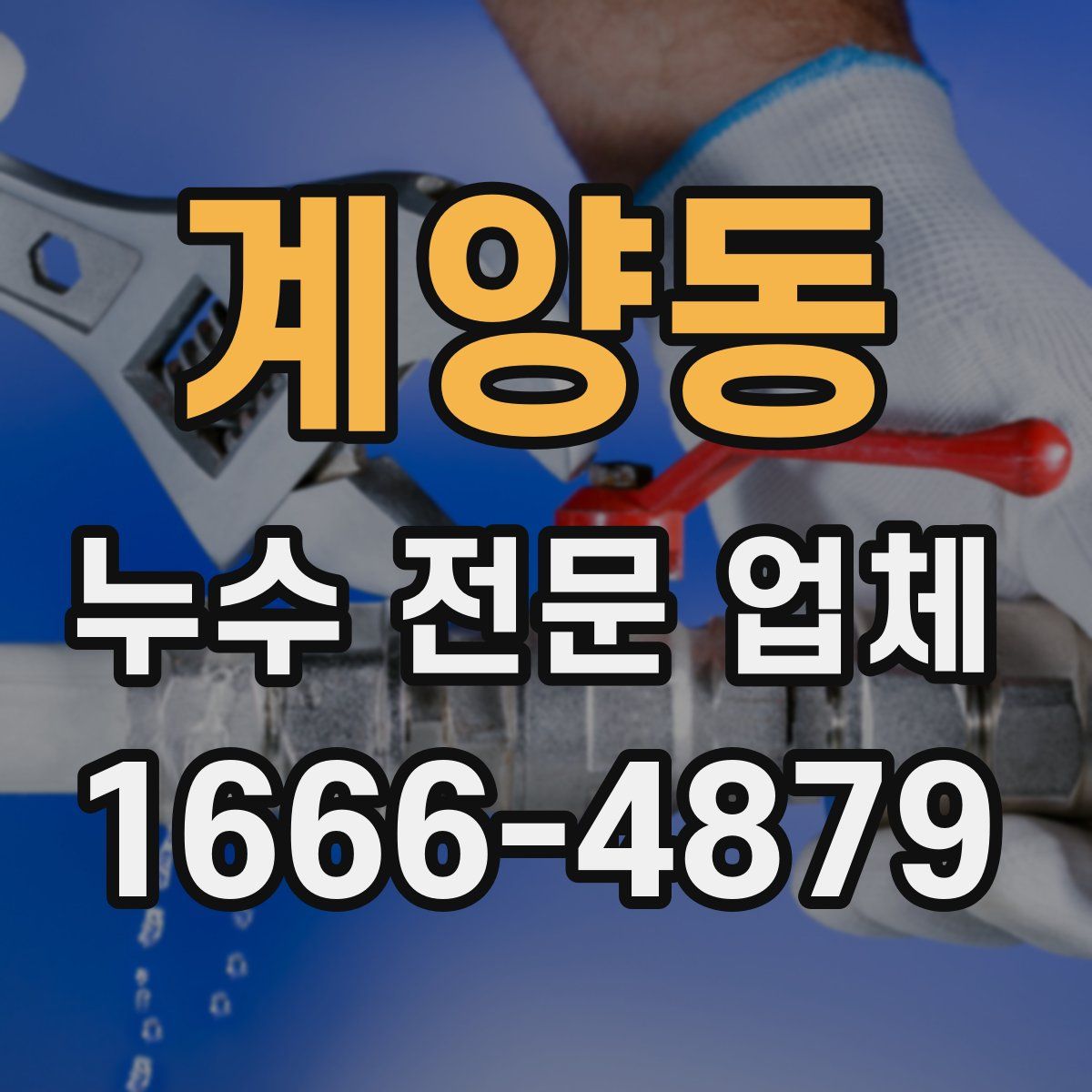 계양동 누수 전문 업체