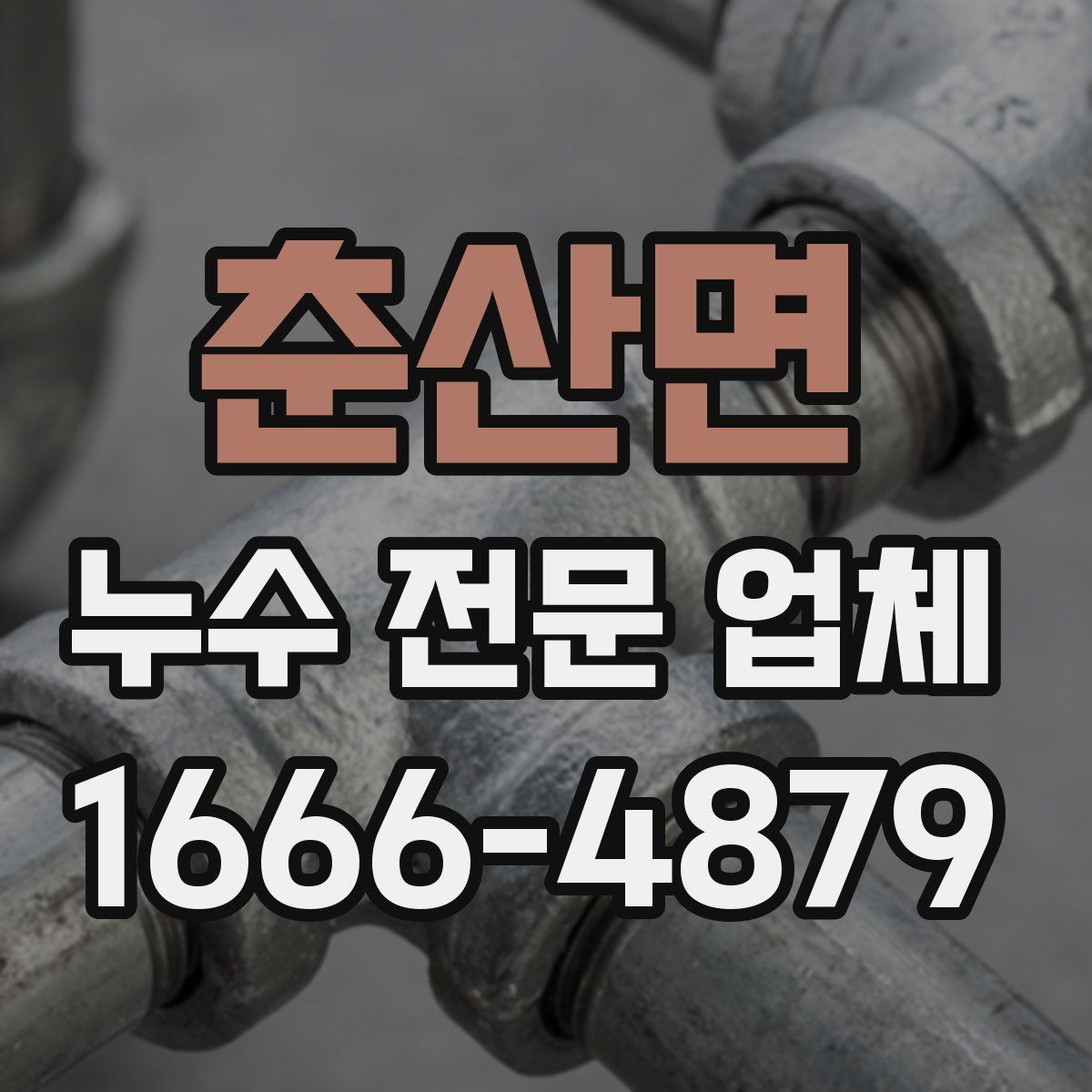 춘산면 누수 전문 업체