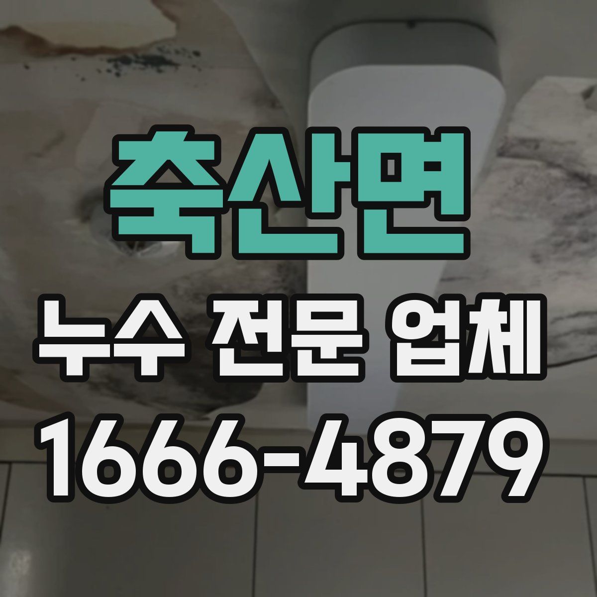 축산면 누수 전문 업체