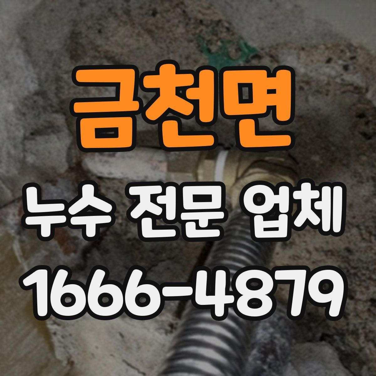 금천면 누수 전문 업체