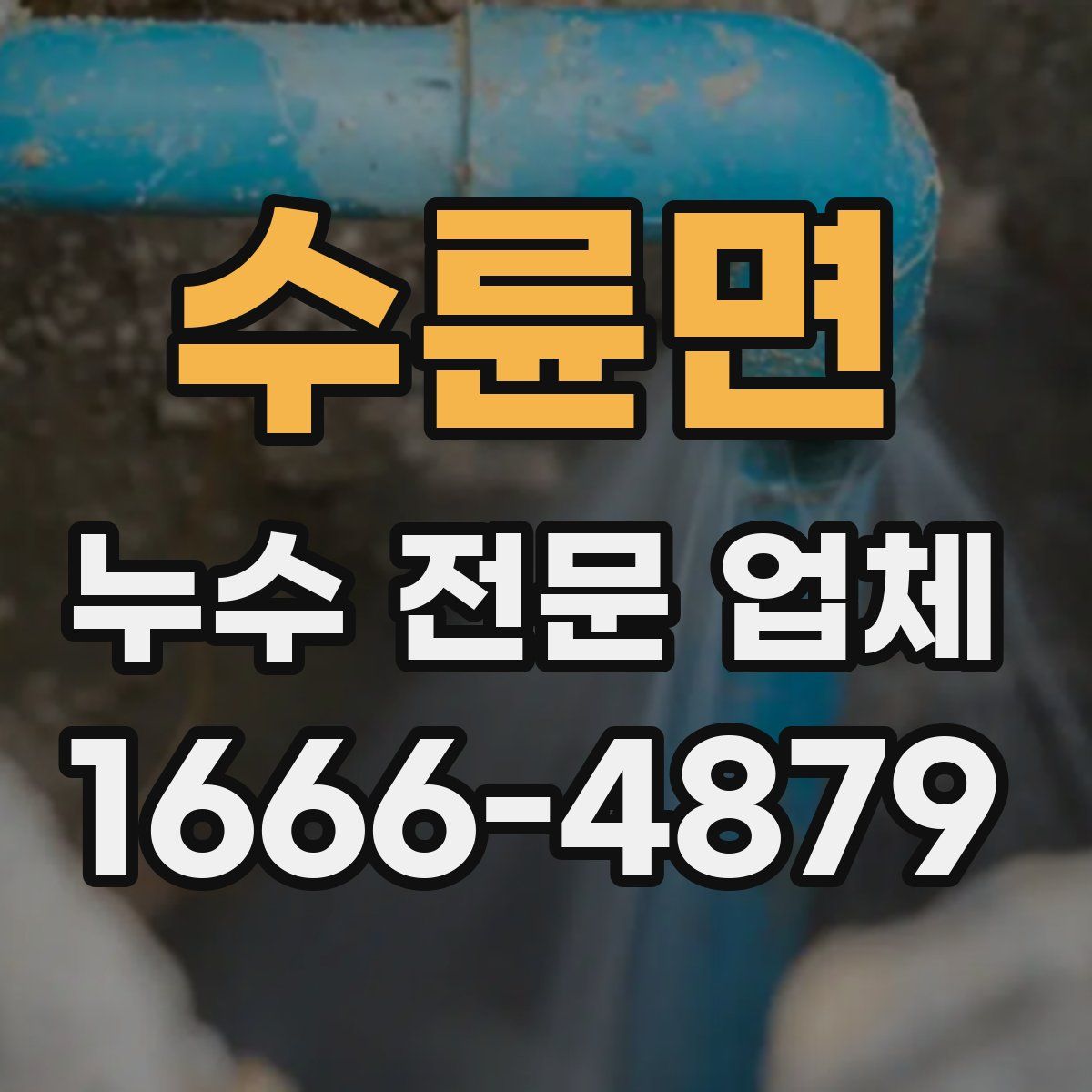 수륜면 누수 전문 업체