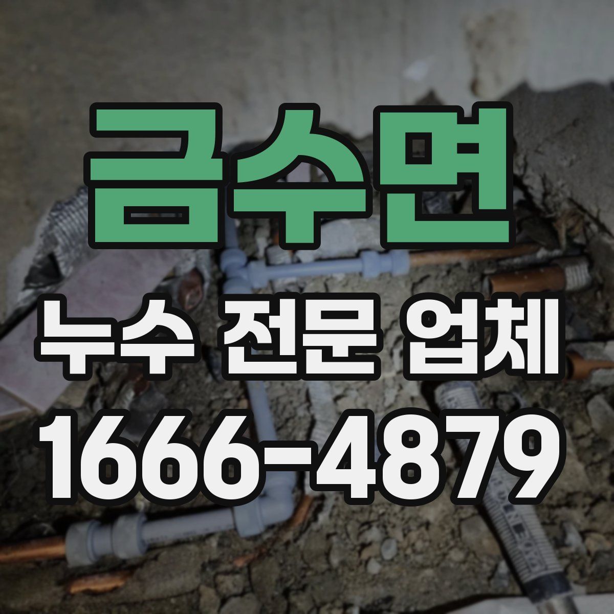 금수면 누수 전문 업체