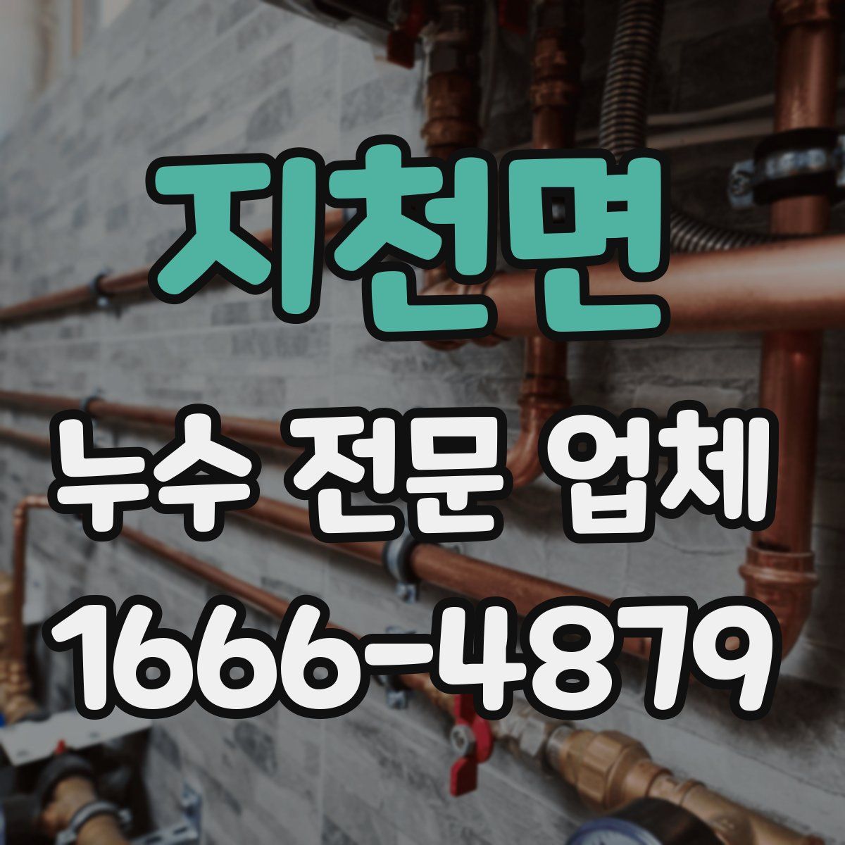 지천면 누수 전문 업체