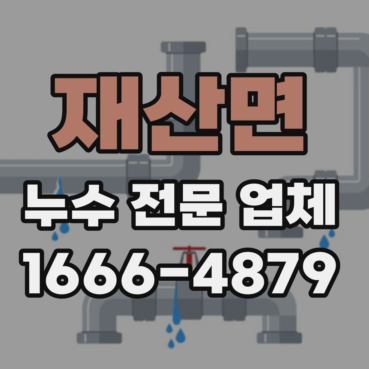재산면 누수 전문 업체