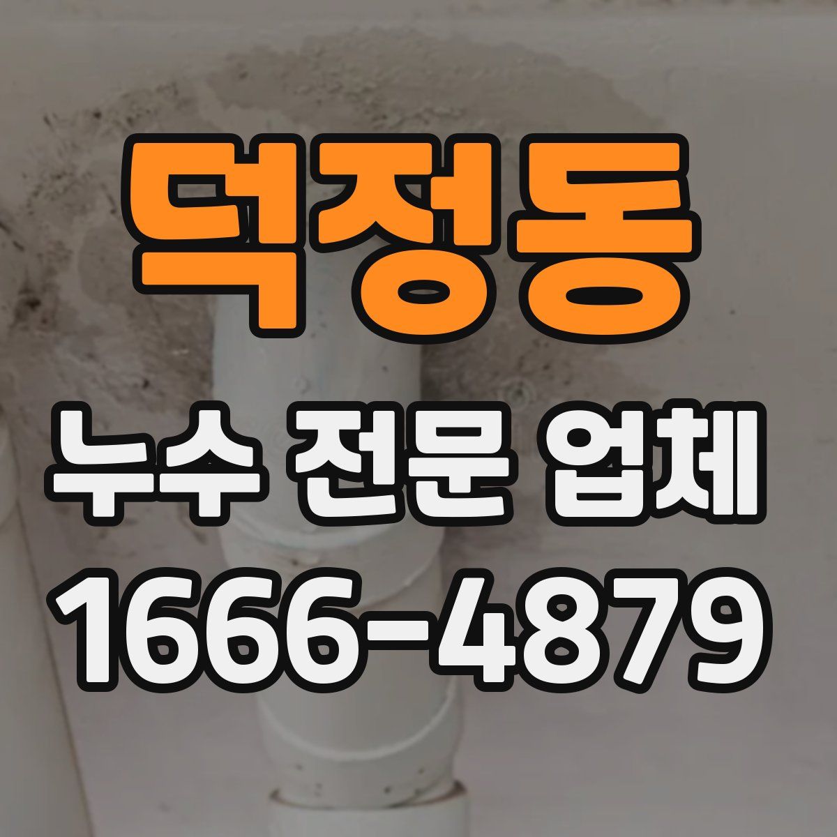 덕정동 누수 전문 업체