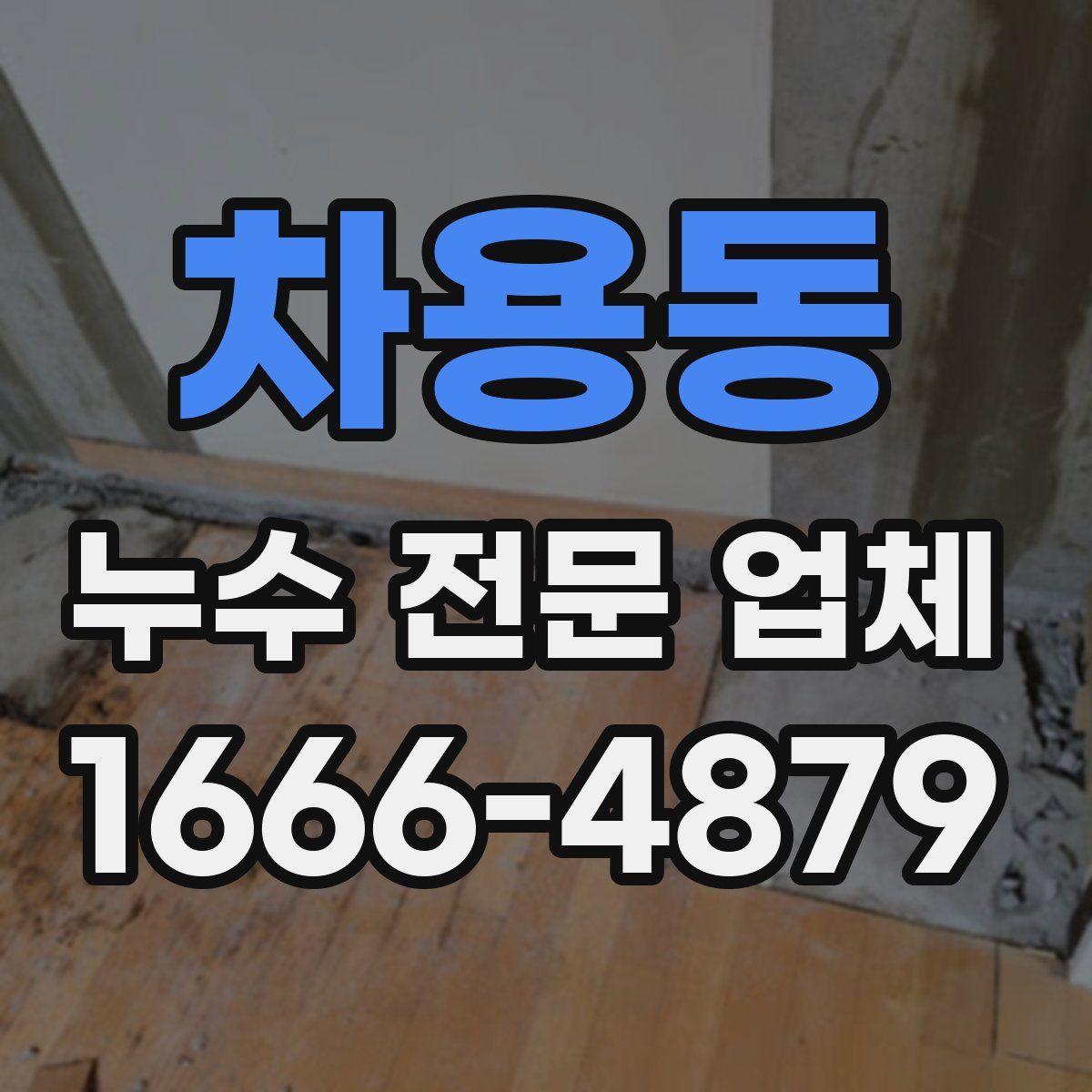 차용동 누수 전문 업체