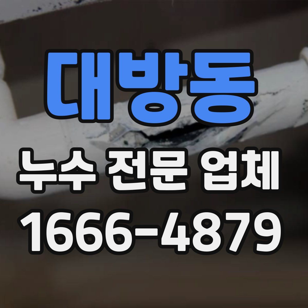 대방동 누수 전문 업체
