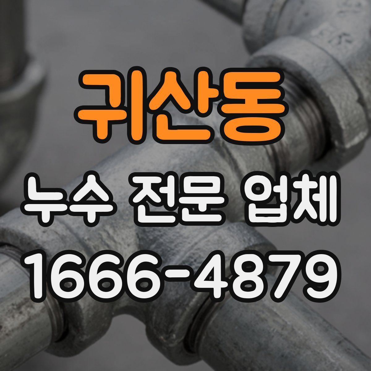 귀산동 누수 전문 업체