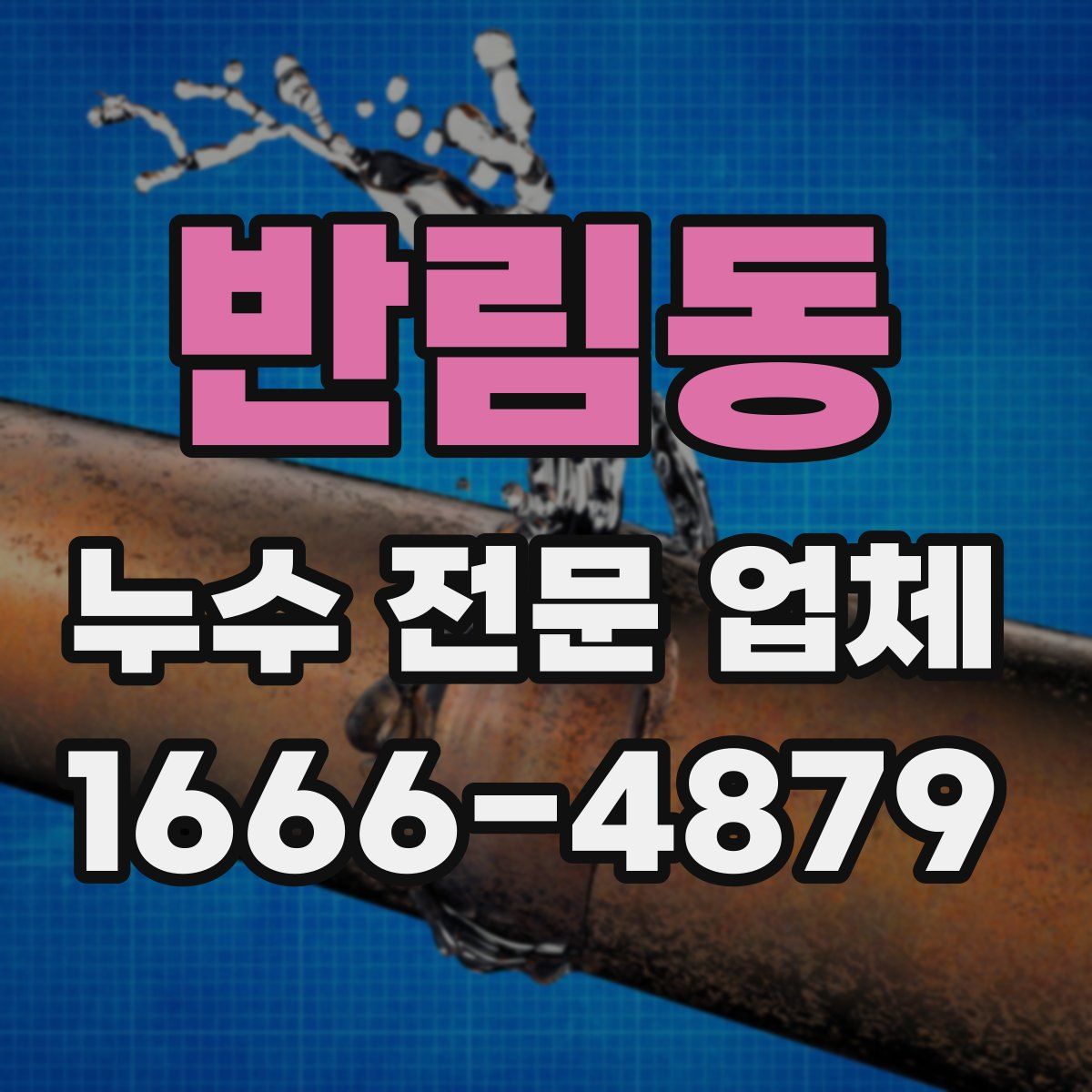 반림동 누수 전문 업체