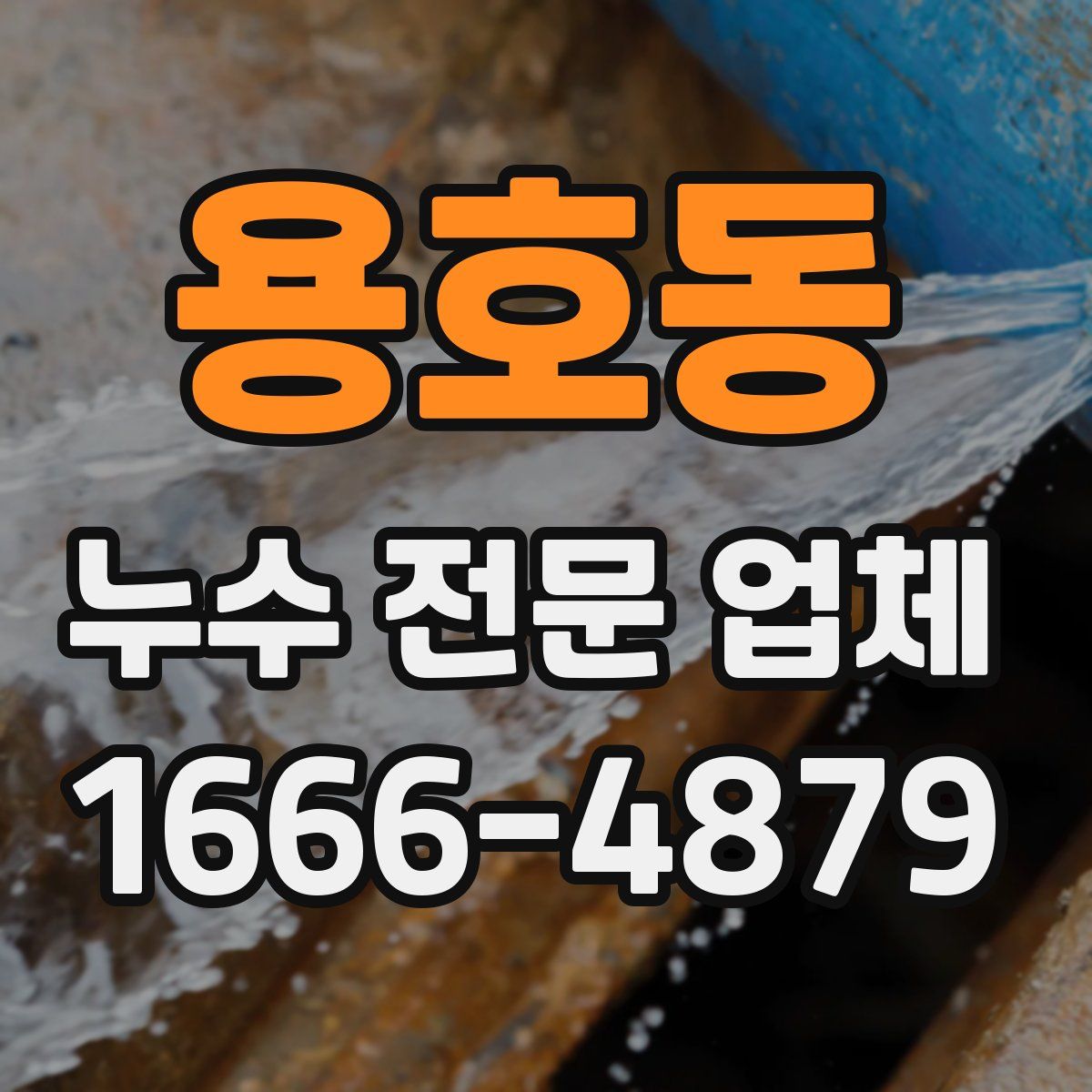 용호동 누수 전문 업체