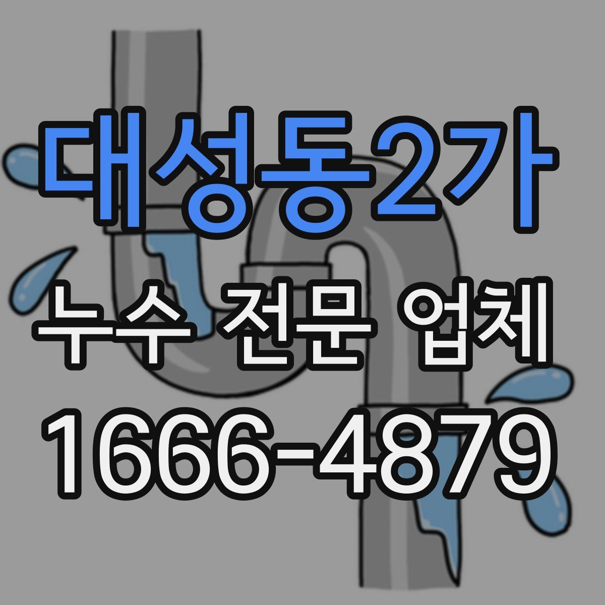 대성동2가 누수 전문 업체