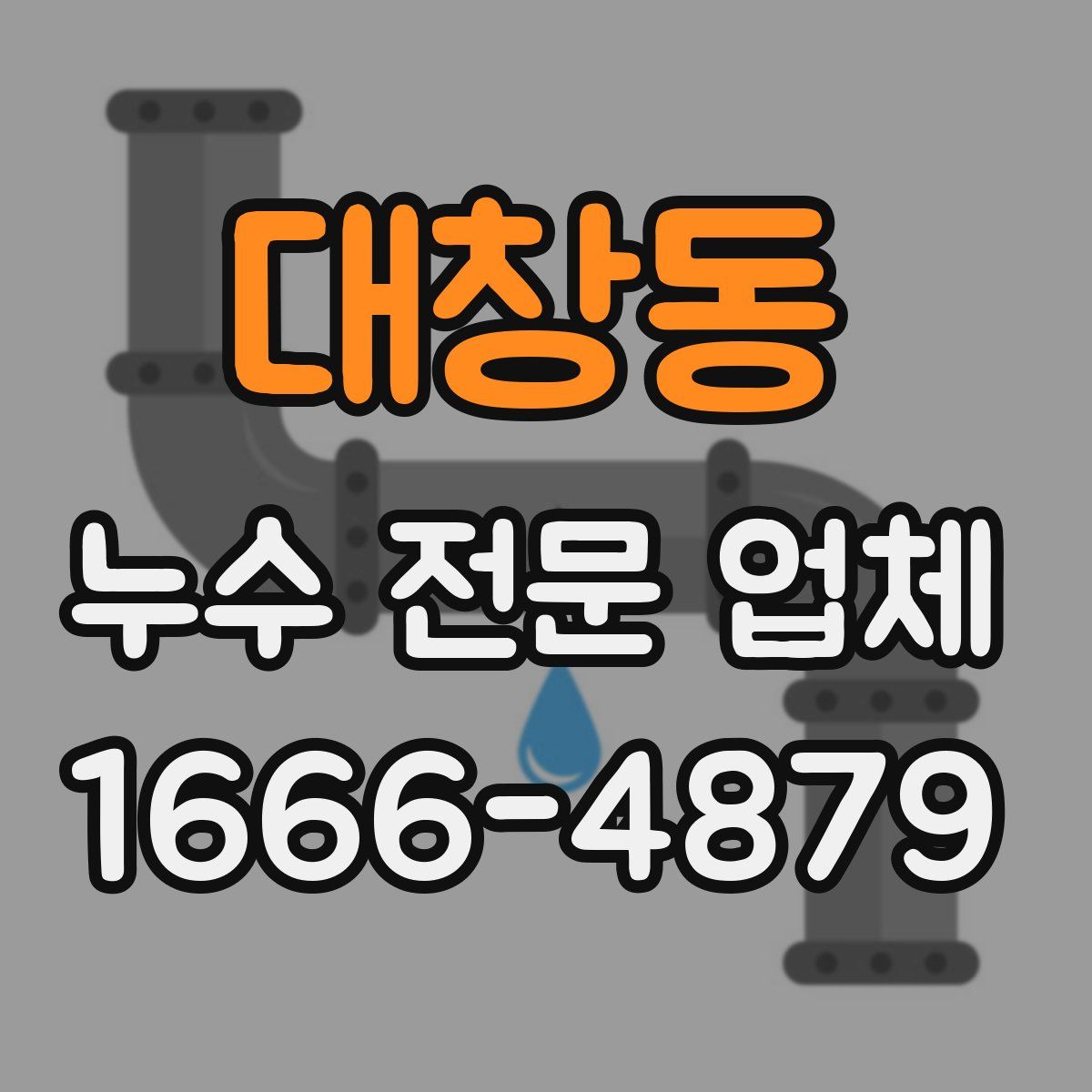 대창동 누수 전문 업체