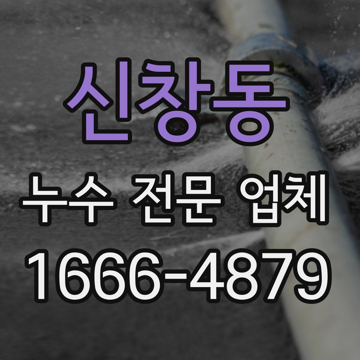 신창동 누수 전문 업체