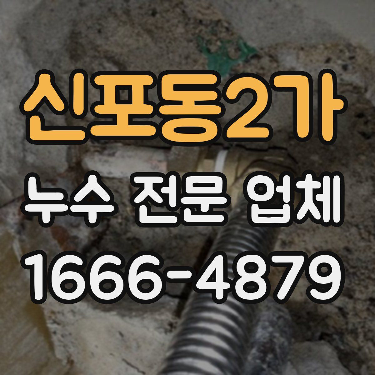 신포동2가 누수 전문 업체