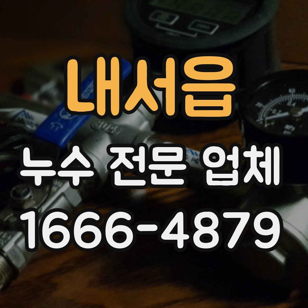 내서읍 누수 전문 업체