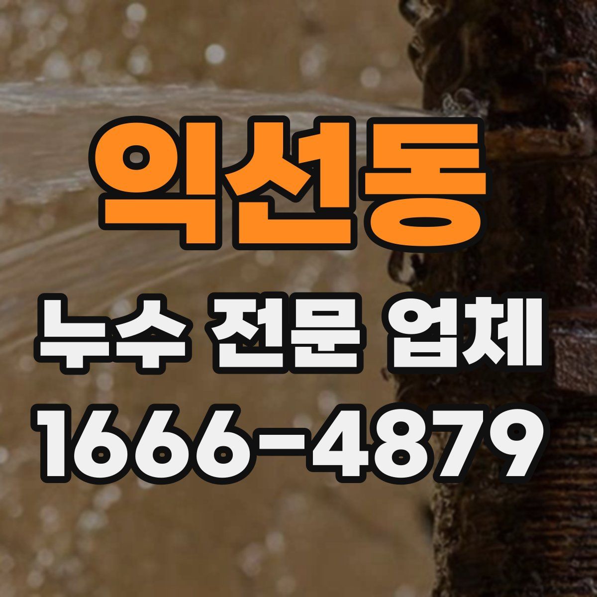 익선동 누수 전문 업체