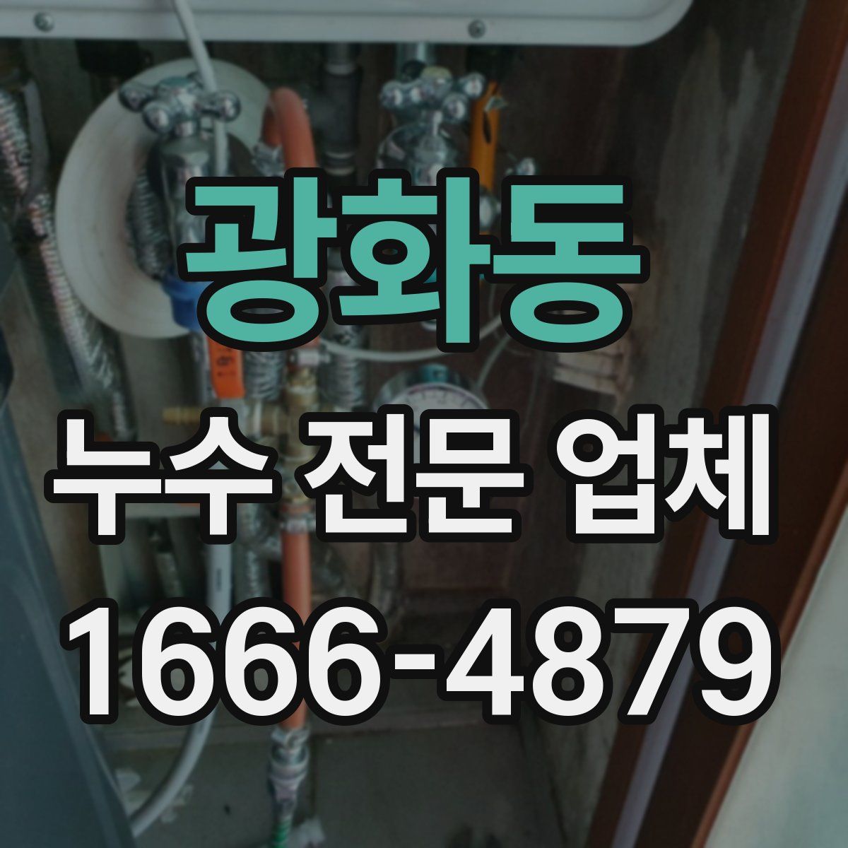 광화동 누수 전문 업체