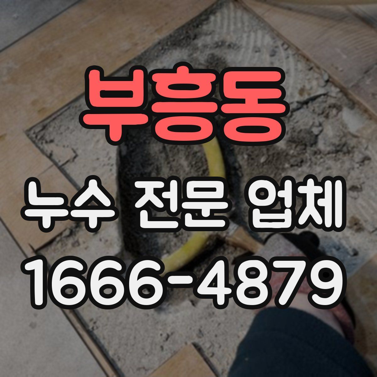 부흥동 누수 전문 업체