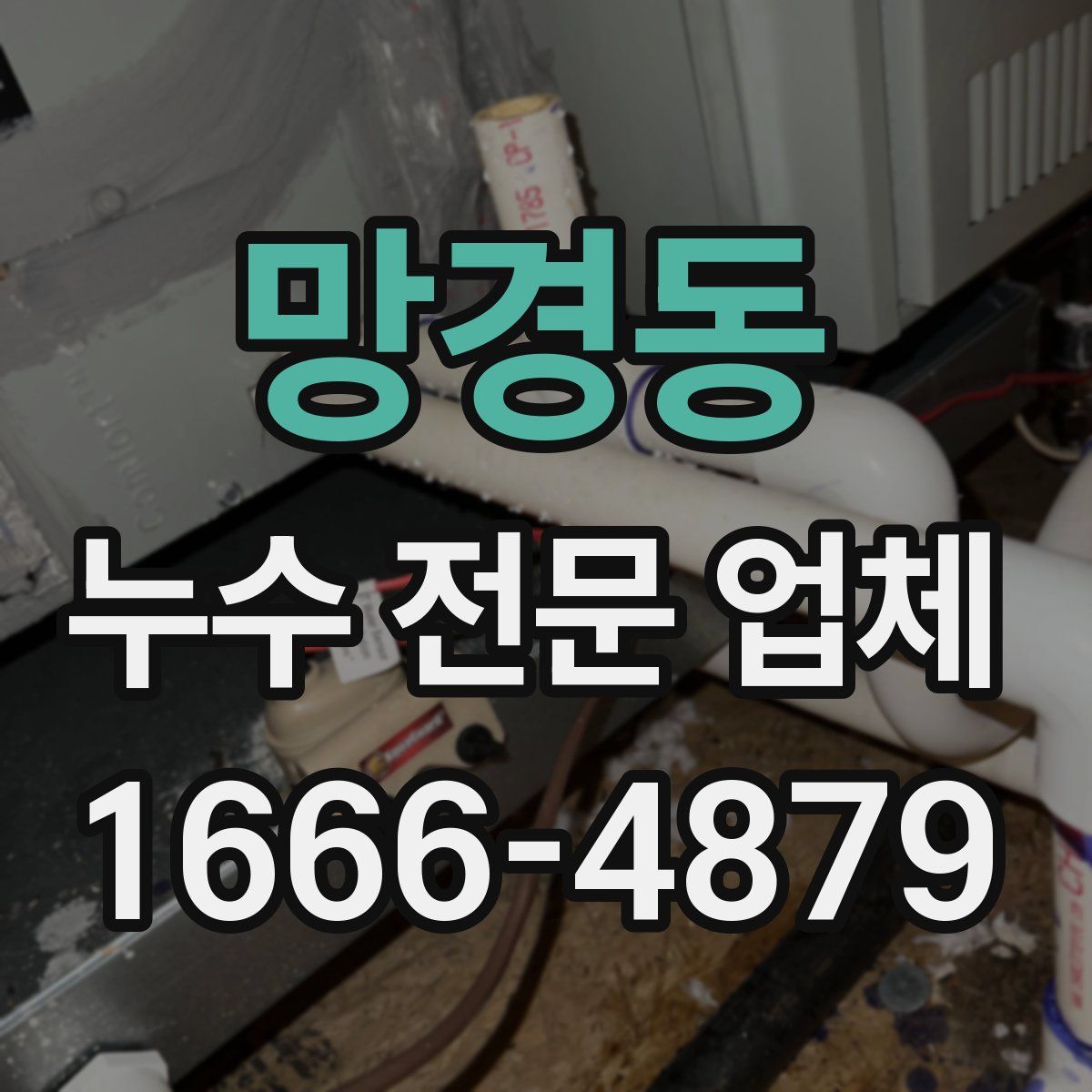 망경동 누수 전문 업체
