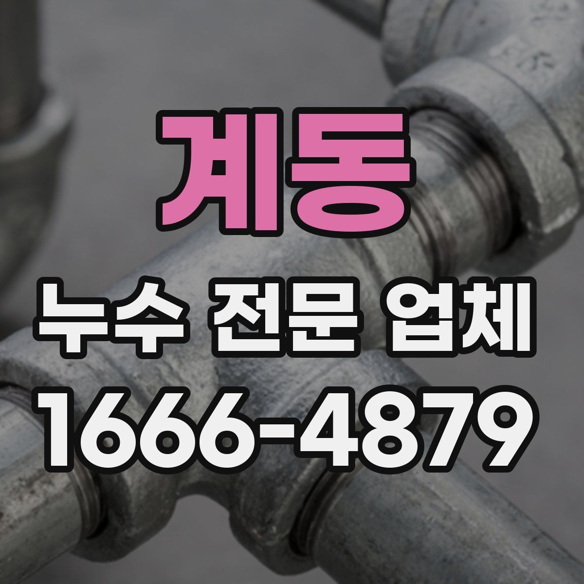 계동 누수 전문 업체