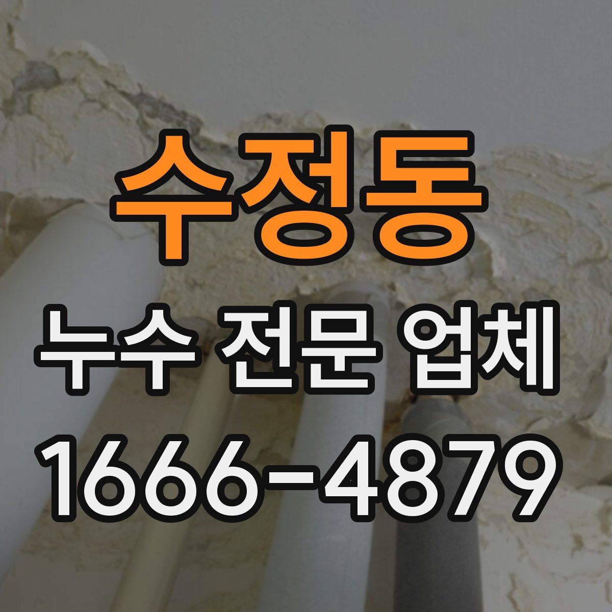 수정동 누수 전문 업체